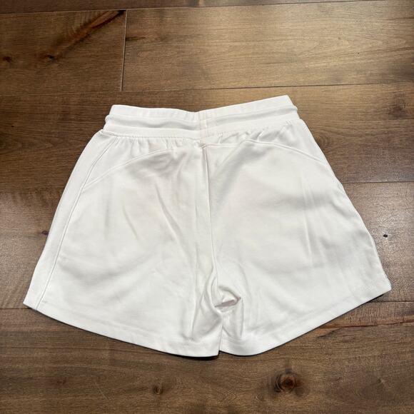 Alphalete Women's Essential Core Shorts size Small White Black NWT - Picture 6 of 6